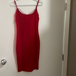Red dress